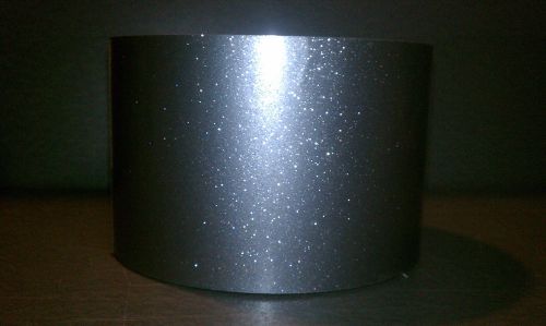 3.5&#034; X 50yd ULTRA METALLIC SILVER cast vinyl roll