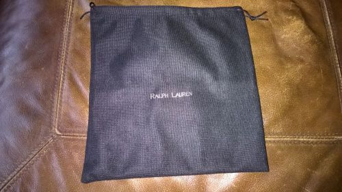 Ralph Lauren   8.5&#034;x9&#034; Jewelry Pouches  Gift Bag Navy Blue