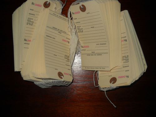 200 New Repair Tags with customer tear-off stub