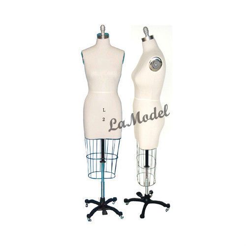 Professional Dress Form Collapsible Shoulders Size 2 for Fashion Design &amp; Sewing