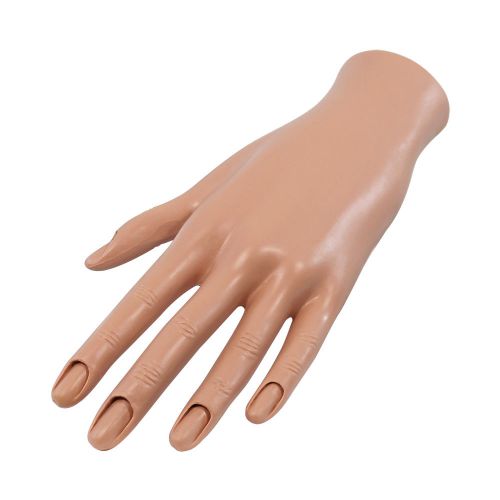 Hand Mannequin Practice Display Soft Plastic High Quality Nail Salon Manicure
