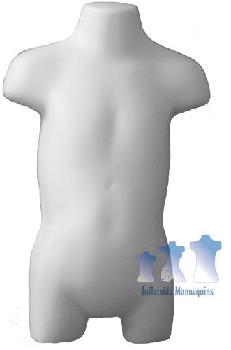 Toddler 3/4 form - hard plastic, white for sale