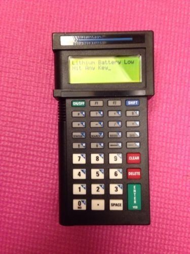 Worthington Data Solutions Tricoder  T62 Portable Barcode Reader