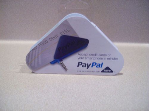 PAYPAL MOBILE CARD READER FOR SMART PHONES ~ BRAND NEW IN PACKAGE ~ FREE SHIP!