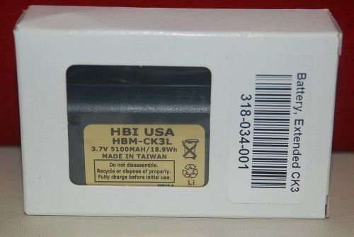 Harvard Battery HBM-CK3L Scanner Battery F/Intermec CK3 3.7V/5100MAH -New -#4438