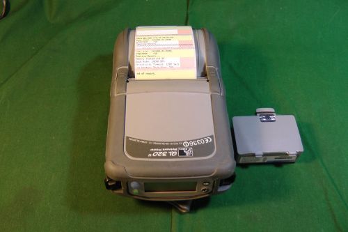 Zebra QL 320-N Network Printer QL320352 w/  NEW BATTERY  #2706