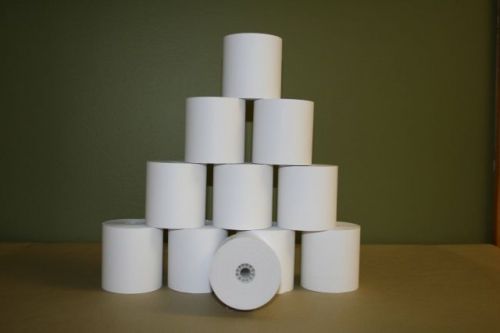 3-1/8&#034; x 230&#039; thermal pos receipt paper-50 new rolls  ** free fedex shipping ** for sale