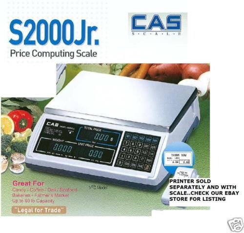 Price Computing Scale Legal For Trade 60lb Capacity