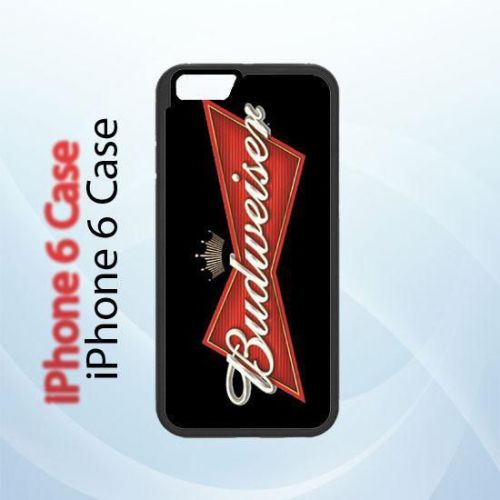 iPhone and Samsung Case - Budweiser Logo Black