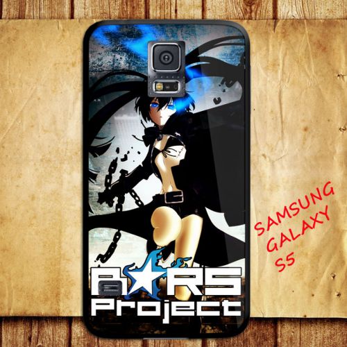 iPhone and Samsung Galaxy - Anime Series Cartoon Black Rock Shooter Girl - Case