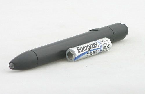 Utraviolet 1 led pocket pen light for bars clubs concerts security public events