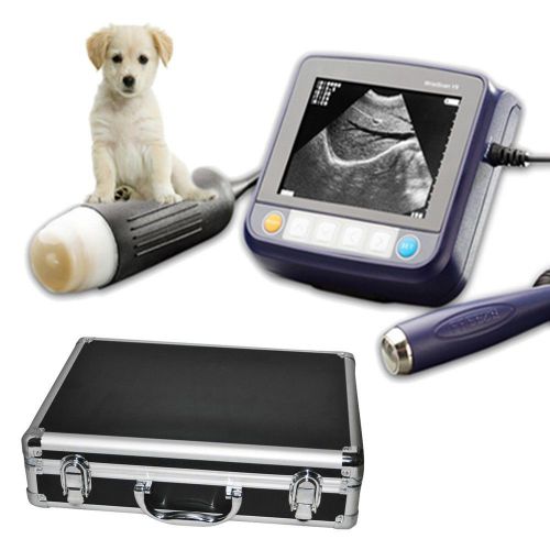 WristScan Ultrasound Scanner Machine With Probe Veterinary Pregnancy-Dog Cat Pig