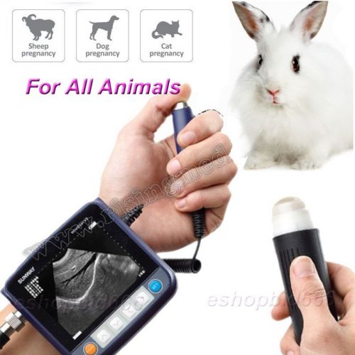 Hot wristscan ultrasound scanner machine with probe for vet animals pregnancy ce for sale
