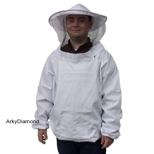 Beekeeping Suit, Professional, Veil, Jacket, Apiary, Medium / Large, Protective