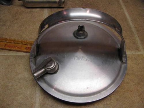 Vintage international mccormick deering milk bucket lid w/valve milker ih ihc for sale
