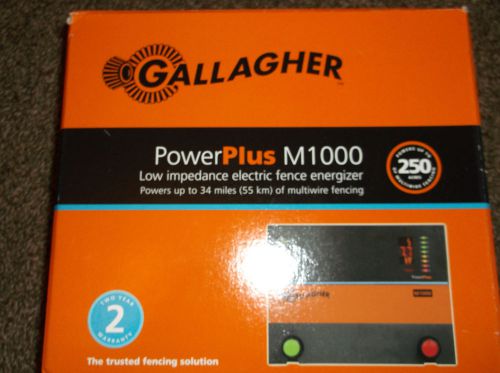 Gallagher M1000 Fence Energizer - Brand New In Box