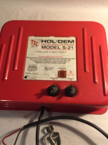 TSC Hol-Dem Electric Fence Controller Model S-21