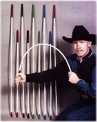 KOEHN Sorting Pole Original Orange Grip 1/2&#034;x54&#034; Splinter Proof Stick *2 Count*