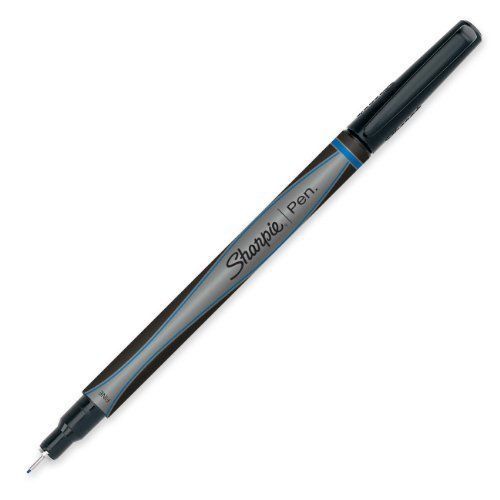 Sharpie 1742664 fine point pen, blue, 12-pack for sale