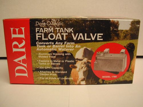 Dare - farm tank float valve - model # 1780 for sale