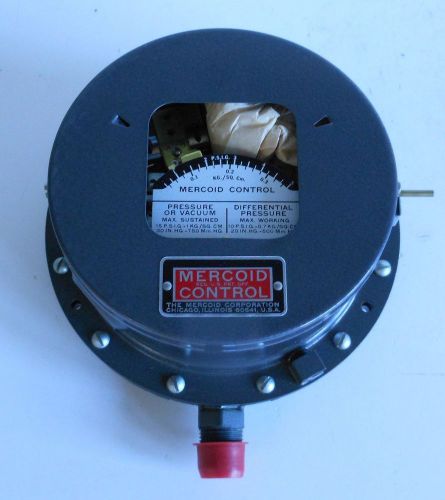 Mercoid gas and differential pressure switch model prl-3 with no glass cover nnb for sale