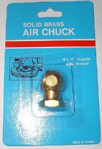 FOREMOST SOLID BRASS AIR CHUCK 1/4&#034; FEMALE PIPE THREAD