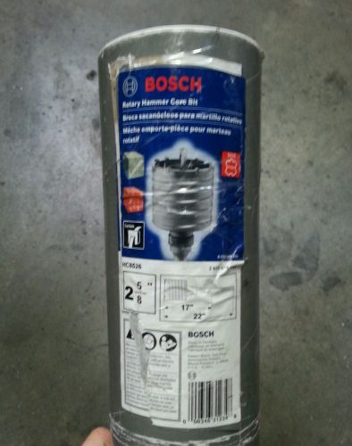 Bosch 2-5/8&#034; x 17&#034; SDS-max Rotary Hammer Core Bit HC8526 NEW