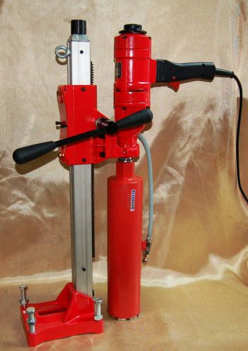 New 4&#034; bluerock ® tools 4&#034; z-1ws core drill 2 speed w/ stand concrete coring for sale