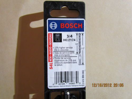 Bosch sds plus 3/4&#034;- 12&#034;  rotary hammer bit- new for sale