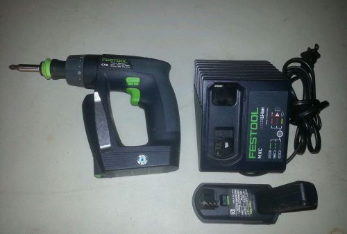 FESTOOL CXS Drill w/ charger and two batteries