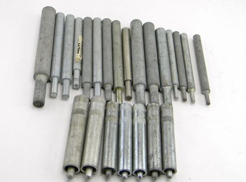 LOT OF 23 HILTI HSD ANCHOR STEEL SETTING TOOLS 1/2&#034; 5/8&#034; 3/8&#034; 1&#034;