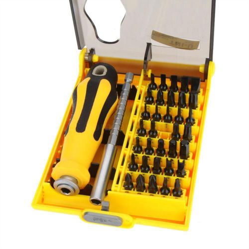 New 37 in 1 precision screwdriver set cell phone repair tool kit for pc notebook for sale