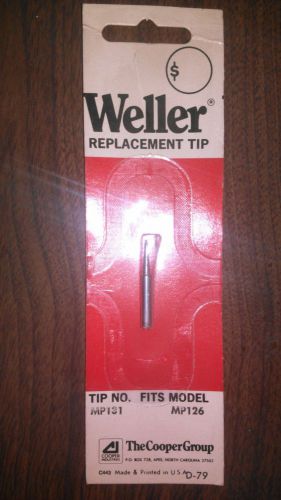 Weller Replacement Tip for MP126 Tip #MP131 D-79 BRAND NEW OLD STOCK MADE IN USA