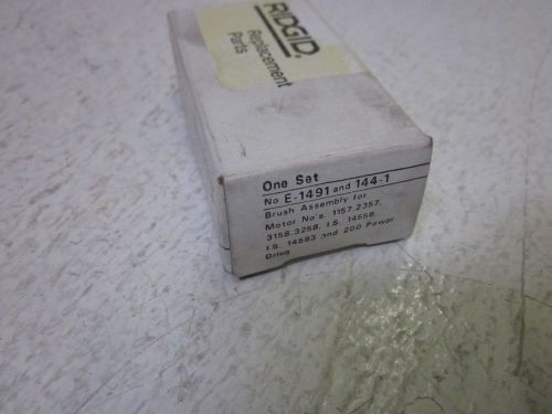 LOT OF 4 RIGID E-1491 &amp;144-1 BRUSH ASSEMBLY *NEW IN A BOX*