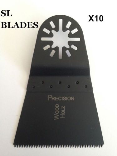 10 x 65mm Coarse Cut Blades Fein Multimaster, Bosch, Makita Multitool