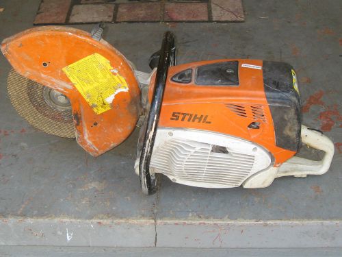 STIHL CONCRETE CUT OFF SAW MODEL  # TS700 USED WITH COSMETICAL FAIR CONDITION