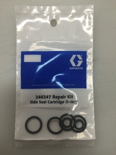Graco 246347 side seal cartridge o-rings for fusion ap for sale