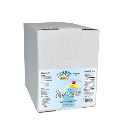 Fruit-n-ice - blue hawaii blender mix 6 pack case free shipping for sale