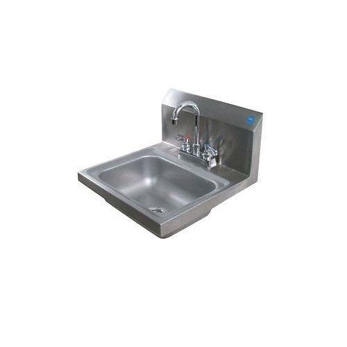 Deck mount hand sink - standard drain -stainless steel for sale