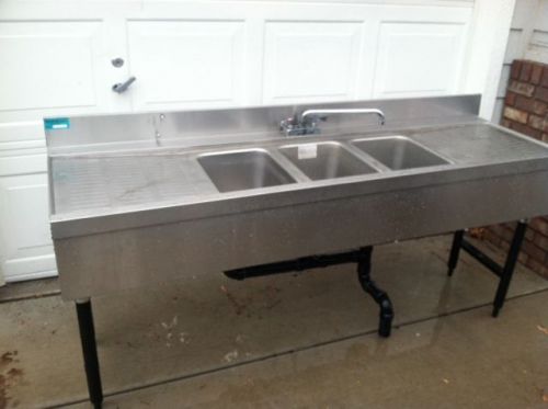 3 Compartment Sink Restaurant Bar Equipment