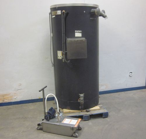 Darling cleanstar 2500-c grease transfer storage tank + caddy 2500-lbs 325-gal for sale