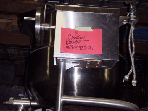 Cleveland kdl-40t kettle, tilting for sale