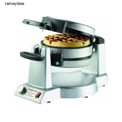 Waring pro double belgian waffle maker iron electric breakfast brunch new for sale