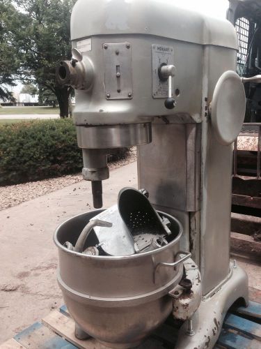HOBART H600 COMMERCIAL 60 QT Dough Mixer,  RARE 1 SINGLE PHASE USE ANYWHERE!