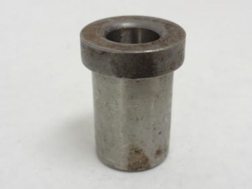 142080 old-stock, formax 902708 drill bushing 5/8&#034; id, 1&#034; od, 1-1/4&#034; flange od for sale