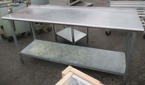 Ut2472b eagle group 72&#034; x 24&#034; work table with under shelf for sale