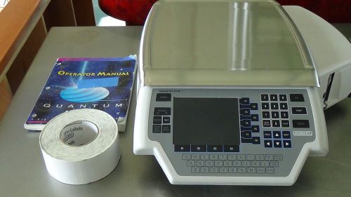 Hobart Quantum Scale With Operating Manual And Printer