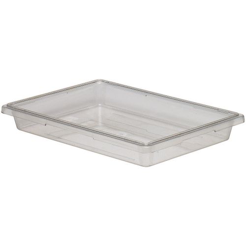 Cambro 5.0 gal. food storage boxes, camwear, 6pk clear 18263cw-135 for sale