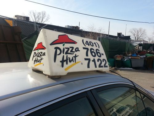 Car Topper Delivery Sign