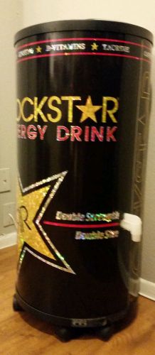 &#034;Rockstar Energy&#034; Portable Beverage Ice Barrel